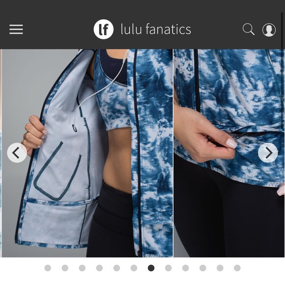 NWT Lululemon Light Speed ultralight vest blue/light gray size 8 - Picture 9 of 15
